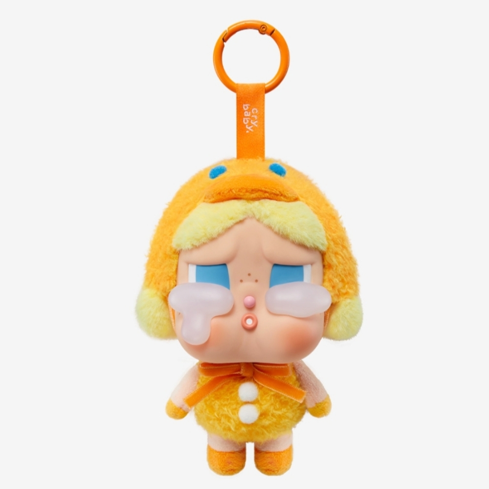 CRYBABY Crying Again Series- Vinyl Face Plush - Duck You - NIB